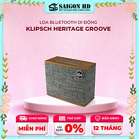 Loa bluetooth klipsch heritage groove - hàng chính hãng