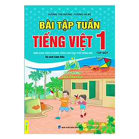 Sách - Bài Tập Tuần Tiếng Việt Lớp 1 tập 1 ( cánh diều ) (BT)