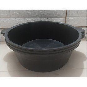 Mua 3 Chậu/Xô Đựng Nước  Đựng Đồ  Máng Ăn  Chậu Rửa Bát  Chậu Giặt  Có Quoai  Kích Thước 46x40x14Cm - Màu Đen