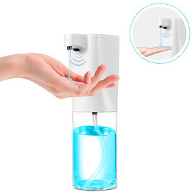 Soap Dispenser 300ml Automatic Foaming Soap Contactless Hand Free Induction Soap Dispenser for Bathroom Kitchen Toilet