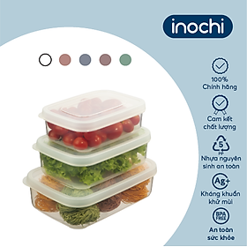 Mua Bộ 3 hộp thực phẩm chữ nhật Hokkaido 50010002000ml