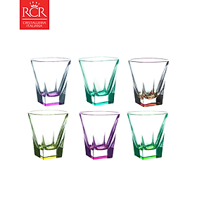 Mua Ly Thuỷ Tinh Pha Lê Màu RCR - Fusion Coloured Dof Tumblers 270 ml