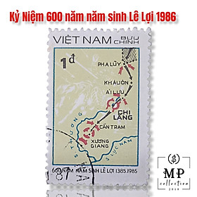 Tem sưu tập MS 487 Tem Việt Nam Kỷ Niệm 600 năm năm sinh Lê Lợi 1986