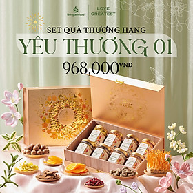 Set quà thượng hạng Xuân Yêu Thương 01 Nonglamfood Quà tặng người thân