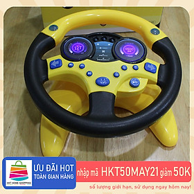 Đồ chơi trẻ em bằng nhựa ABS Vô Lăng Tập Lái Cho Bé Có 2 màu cho bé trai và gái