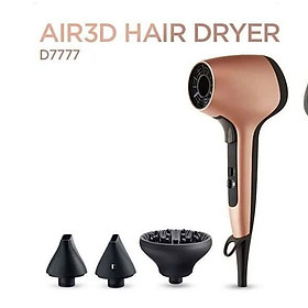 MÁY SẤY TÓC REMINGTON AIR3D DRYER BRONZE D7777 Hàng chính hãng
