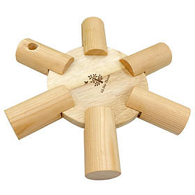 RẾ HOA 6 NHÁNH | Gỗ Đức Thành 09001 | Nổi bật với thiết kế mô phỏng hình hoa 6 cánh