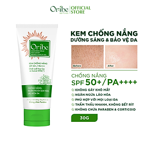 Combo 2 Kem Chống Nắng Cho Da Nhạy Cảm SPF50+ PA++++ không gây nhờn rít, không kích ứng  [30g/tuýp]