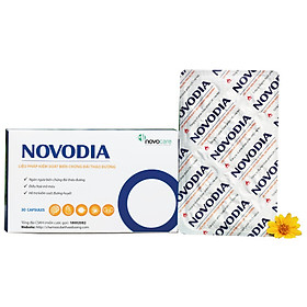 Viên uống novodia- phòng ngừa, kiểm soát biến chứng của tiểu đường