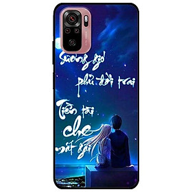 Ốp lưng dành cho Xiaomi Xiaomi Redmi Note 10 - Redmi Note 10 Pro - mẫu Thư Pháp Sương Gió
