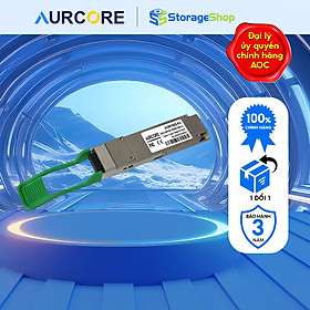 Mua Module quang AurCore 100GBASE-CWDM4 QSFP28 1310nm 2km AOM100S-K2 Bảo hành 3 năm  hàng chính hãng