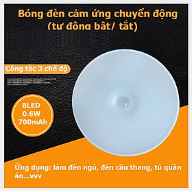 Đèn cảm ứng chuyển động đèn Led dán tường cảm biến thông minh không dây