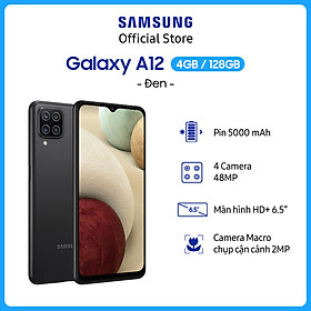 Điện Thoại Samsung Galaxy A12 (4GB/128GB) - Hàng Chính Hãng