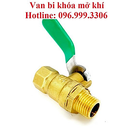 Mua Van bi tay gạt đồng khóa mở khí nén  phun sương giá sỉ