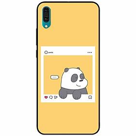 Ốp lưng dành cho Huawei Y7 Pro 2019 mẫu Chú Gấu Khung Hình