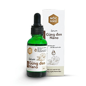 Serum Gừng Đen Nano Mộc Nhu 30ml