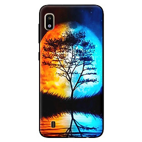 Ốp lưng cho Samsung Galaxy A10 trăng màu 1 - Hàng chính hãng