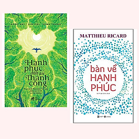 Combo 2 cuốn: Bàn Về Hạnh Phúc  + Hạnh Phúc Dẫn Lối Thành Công + Boookmark happy