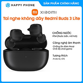 Mua Tai nghe không dây Redmi Buds 3 Lite - Hàng Chính Hãng