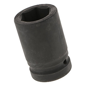 80mm Length 1-inch Square Drive 33mm 6-Point Impact Socket