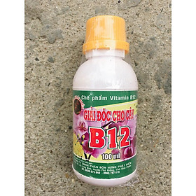 Mua Vitamin B12 cho lan  cây cảnh 100ml Giải độc cây- Tái tạo tế bào (Hưng Phát Điền)