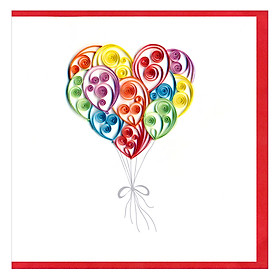 Thiệp Giấy Xoắn GX Love Việt Net VN2XM1150JSNN (15 x 15 cm)