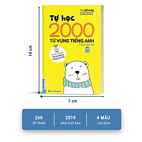 Hình ảnh Tự Học 2000 Từ Vựng Tiếng Anh Theo Chủ Đề Phiên Bản Khổ Nhỏ Dành Cho Người Học Căn Bản - Học Kèm App Online