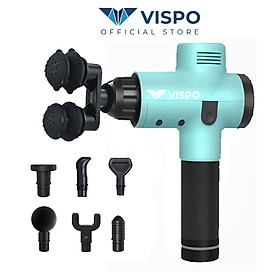 Máy massage cầm tay cao cấp vispo vp-s21 - massage toàn thân 30 cấp độ massage cổ, vai, chân, tay, giảm đau cứng cơ khi vận động mạnh