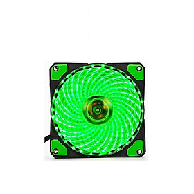 Mua Fan 33 Bóng LED 1 màu dành cho case với kích thước quạt 12cm tạo điểm nhấn cho case - lk1984 - giao màu ngẫu nhiên