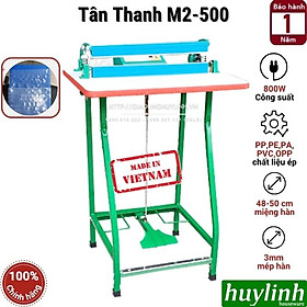 Mua Máy hàn miệng túi đạp chân Tân Thanh M2-500 - Máy ép miệng túi nylong - máy ép túi ni long - Hàng chính hãng