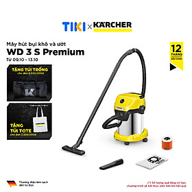 Mua Máy hút bụi khô và ướt Karcher WD 3 S Premium (new 2022) - Hàng chính hãng