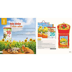LỊCH BLOC SIÊU ĐẠI 2026: SỨC KHOẺ TỪ THIÊN NHIÊN (20x30cm)