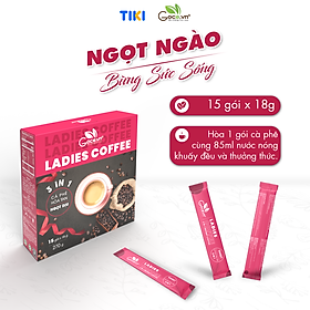 Ladies Coffee - Cafe Nữ hòa tan 3 trong 1 - 270g (15 gói x 18g)