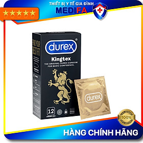 Bao cao su Durex Kingtex 12 bao