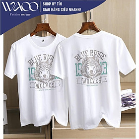 Áo Thun Nam Nữ, Có Bigsize Từ S Đến 8XL, Áo Phông vải cotton, Mặc Mịn Thoáng Mát - Thời Trang Waoo, Mẫu ATNN317