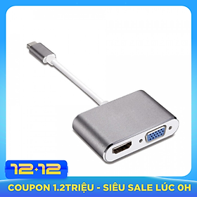 Cáp Chuyển Đổi USB TYPE-C Sang HDMI Và VGA