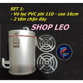 Lọc chế mini cho bể nano, bể shallow - Máy lọc ngoài nano dành cho bể cá cảnh, hồ thủy sinh-shopleo