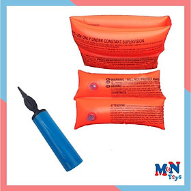 Mua Combo phao tay tập bơi và bơm tay
