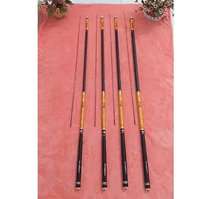 Cần câu tau GW 5H dài 6m3 màu vàng siêu đẹp cần tải cá 8kg y hình giá rẻ