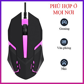 Chuột gaming có dây cao cấp thiết kế công thái học Led 7 - K1330