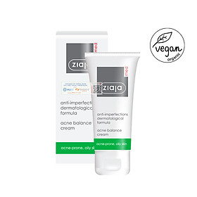 Ziaja Med Kem Dưỡng Ngừa Mụn Trứng Cá Ziaja Med Anti-Imperfections Dermatological Formula Anti Acne Cream 50ml