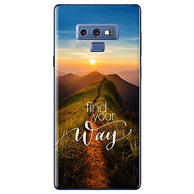 Ốp Lưng Dành Cho Samsung Galaxy Note 9 - Find The Way