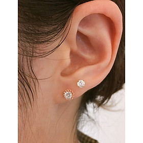 Bông tai vàng 14k - moon jewelry