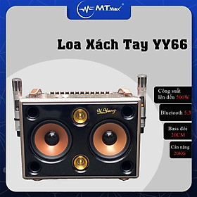Mua Loa Xách Tay YUYANG YY66  Công Suất 250-500W  Kết Nối Tiện Lợi Bluetooth 5.3 Hàng Chính Hãng Bảo Hàng 12 Tháng