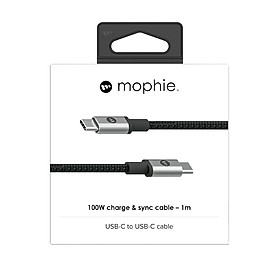 Mua Cáp sạc Mophie USB-C to USB-C 100W  hỗ trợ sạc nhanh - Hàng chính hãng
