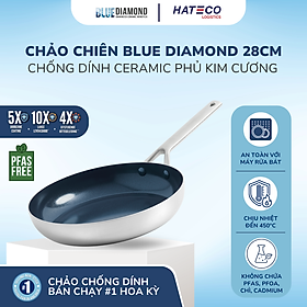 Mua Chảo chống dính thép không gỉ phủ tinh thể kim cương cao cấp Blue Diamond 20cm