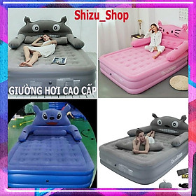 Mua Giường hơi hình thú 3 tầng nệm hơi hình thú hàng cao cấp tặng kèm bơm điện