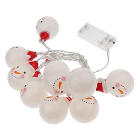 Warm White String Light Santa Claus Fairy Light Decor
