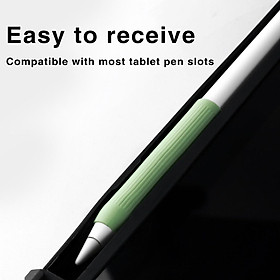 1 Pack Soft Grips Silicone Holder for Pencil 1st and 2nd iPad Air 4 10.9" 2020 iPad 9.7 iPad Pro 10.5/ 11/12.9/9.7 iPad 2019/2018 Pencil