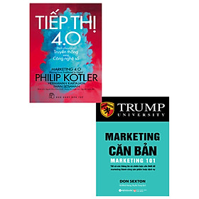 Combo Marketing Căn Bản + Tiếp Thị 4.0 Bộ 2 Cuốn _TRE